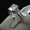 Gold Plated Rectangle Emerald Cut CZ Zircon